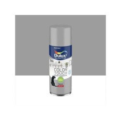 Peinture aérosol Color touch DULUX VALENTINE titanium brillant 0.4l