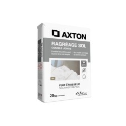 Ragreage poudre inferieur a 3mm, interieur, AXTON, 25KG