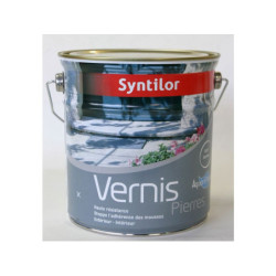 Vernis Pierre Extérieur / Intérieur Pierre Syntilor, Incolore, 2.5 L