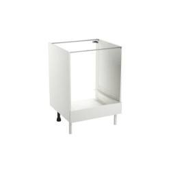 Meuble bas 60cm four ELEKI blanc