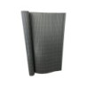 Canisse double face pvc gris anthracite 50% recyclé 19mm 85% occultation 10,2Kg H.2xl.3m IDEAL GARDEN