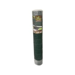 Canisse double face pvc vert 50% recyclé 19mm 85% occultation 10,2Kg H.2xl.3m IDEAL GARDEN