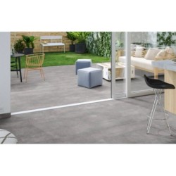 Lot de 4 plinthes Urban, gris foncé, h. 8 x h. 60 cm, Ep.9.5 mm