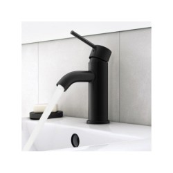 Mitigeur lavabo noir mat, SENSEA Mia M