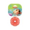 Jouet chien TPR balle moos 8 cm corail