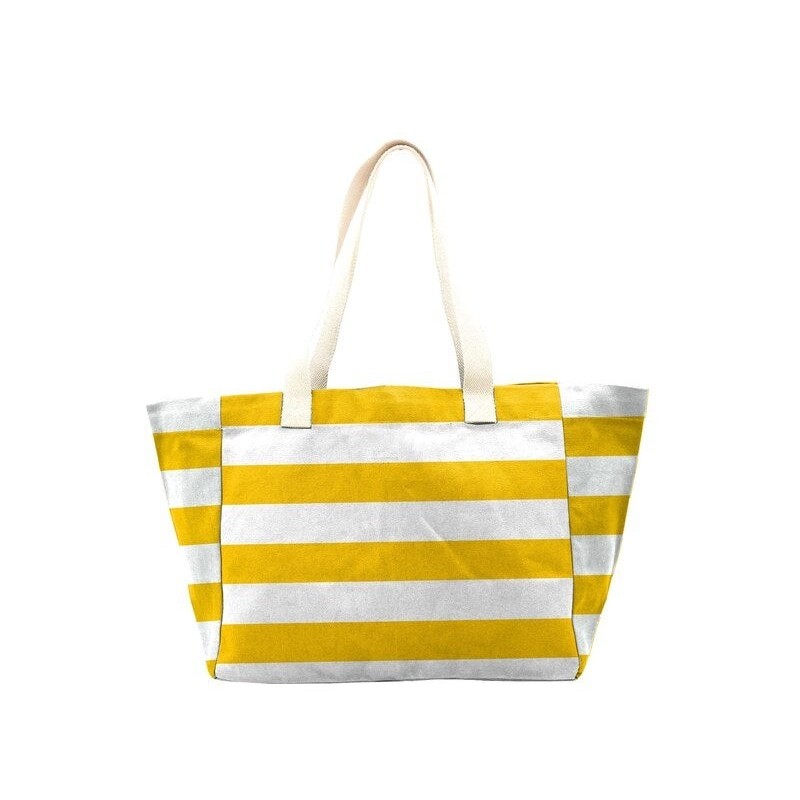 Sac de plage Calypso Solar, l.22 x L.50 cm, jaune