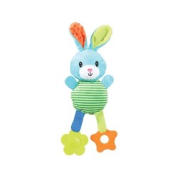 Jouet chien peluche Puppy Rio lapin vert