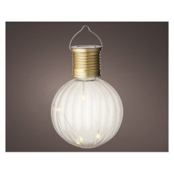 Ampoule décorative solaire 1 Lumen blanc LUMINEO