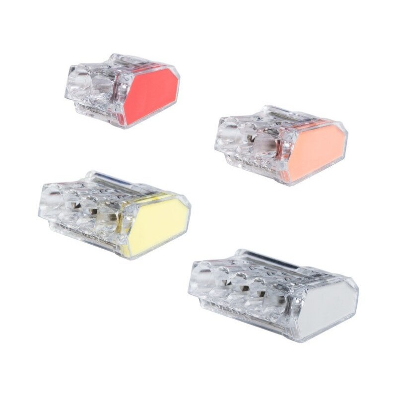 Lot de 85 minibornes automatiques, 2.5mm² pour rigide et souple LEXMAN