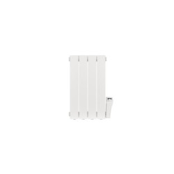 Radiateur électrique inertie fluide 700 W blanc