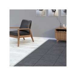 Barre de seuil adhésive aluminium mat, l.30 mm x L.166 cm ARTENS