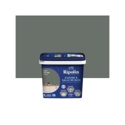 Peinture mur, RIPOLIN cuisine et bain, 0.75 litre, vert galane satin