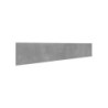 Lot de 4 plinthes Shala,gris, x h. 60.8 cm, Ep.6.7 mm