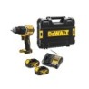 Perceuse à percussion sans fil DEWALT 18 V 4 Ah, 2 batteries