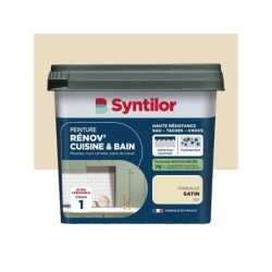 Peinture meuble coquille satin SYNTILOR Renov' cuisine et bain 0.75l