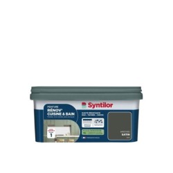 Peinture meuble ardoise satin SYNTILOR Renov' cuisine et bain 2l