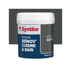 Testeur peinture meuble ardoise satin SYNTILOR Renov' cuisine et bain 0.075l