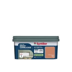 Peinture meuble terracotta mat SYNTILOR Renov' cuisine et bain 2l