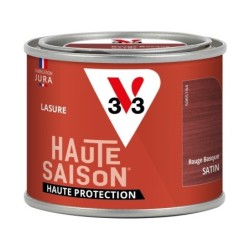 Lasure V33 Haute saison 8 ans rouge basque satiné 0.125 l