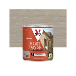 Lasure V33 Haute saison 8 ans gris argent satiné 0.75 l