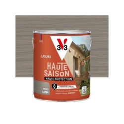 Lasure V33 Haute saison 8 ans poivre satiné 2.5 l