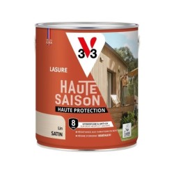 Lasure V33 Haute saison 8 ans lin satiné 2.5 l