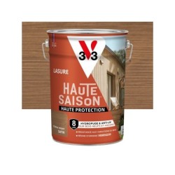 Lasure V33 Haute saison 8 ans chêne moyen satiné 5 l