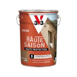 Lasure V33 Haute saison 8 ans chêne moyen satiné 5 l