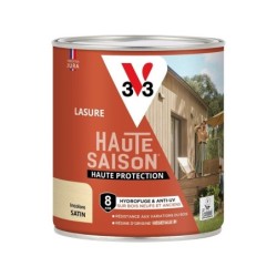 Lasure V33 Haute saison 8 ans incolore satiné 0.75 l