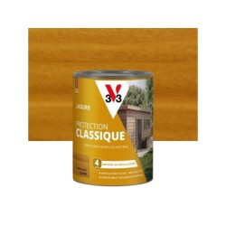 Lasure V33 Protection classique 4 ans chêne doré satiné 0.75 l