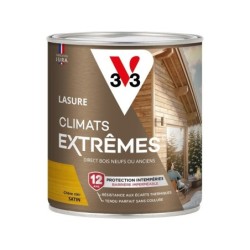 Lasure V33 Climats extrêmes® 12 ans chêne clair satiné 0.75 l 