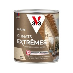 Lasure V33 Climats extrêmes 12 ans incolore satiné 0.75 l