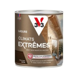 Lasure V33 Climats extrêmes 12 ans chêne foncé satiné 0.75 l