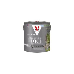 Peinture extérieure bois V33 Couleurs d'ici, gris flotté velours 2l