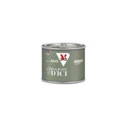 Peinture extérieure bois V33 Couleurs d'ici, kaki grisé velours 0.125l