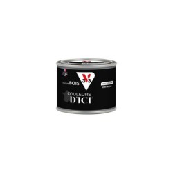 Peinture extérieure bois V33 Couleurs d'ici, noir ral 9005 velours  0.125l