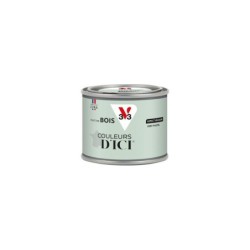 Peinture extérieure bois V33 Couleurs d'ici, vert pastel velours  0.125l