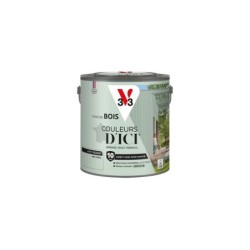 Peinture extérieure bois V33 Couleurs d'ici, vert pastel velours  2l