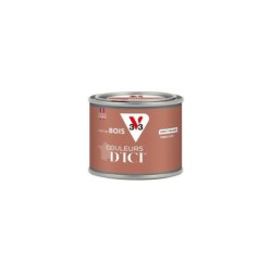 Peinture extérieure bois V33 Couleurs d'ici, terre cuite velours  0.125l