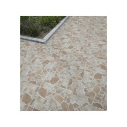 Carrelage sol exterieur, effet pierre beige, l.30.5 x L.30.5 cm Otis