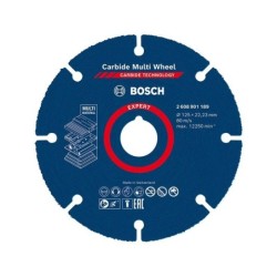 Disque à tronçonner Expert Carbide Multi Wheel, BOSCH, diam. 125 mm