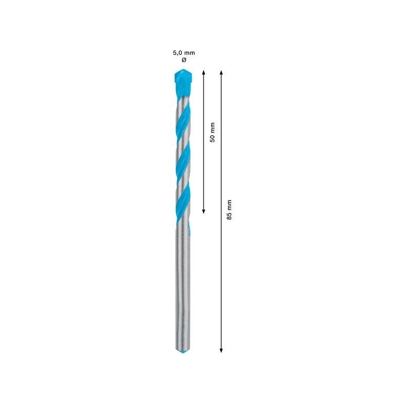 Fôret Multi-materiaux CYL-9 EXPERT 5x50x85 BOSCH