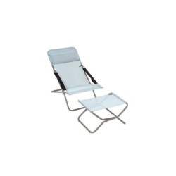 Bain de soleil chaise/fauteuil  en acier, LAFUMA MOBILIER, multi-couleur