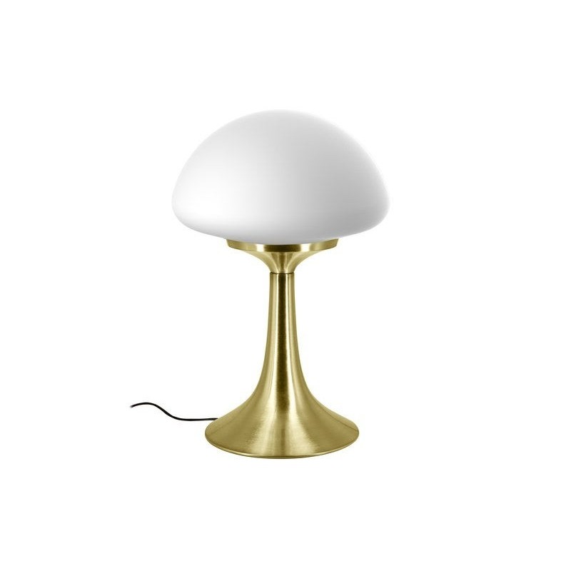 Lampe de chevet, glamour, metal laiton tactile, INSPIRE Kinoko XL, H.46cm