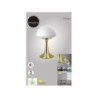 Lampe de chevet, glamour, metal laiton tactile, INSPIRE Kinoko XL, H.46cm