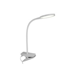 Lampe de bureau Starla, blanc, H.35 cm INSPIRE LED