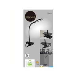  Lampe de bureau Starla, H.35 cm INSPIRE LED