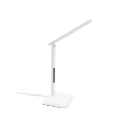 Lampe de bureau design Alex en plastique tactile led, INSPIRE, 820 lm blanc