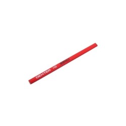 Crayon de menusier en bois FSC, DEXTER, rouge