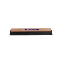 Raclette caoutchouc, manche bois, 450 mm, DEXTER